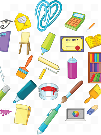 色彩斑斕的創意工具箱 文具用品的無限可能